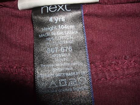 Elastická kordová suknička next, next,104