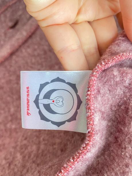 Ružový kabátik značky žena bohyne, l