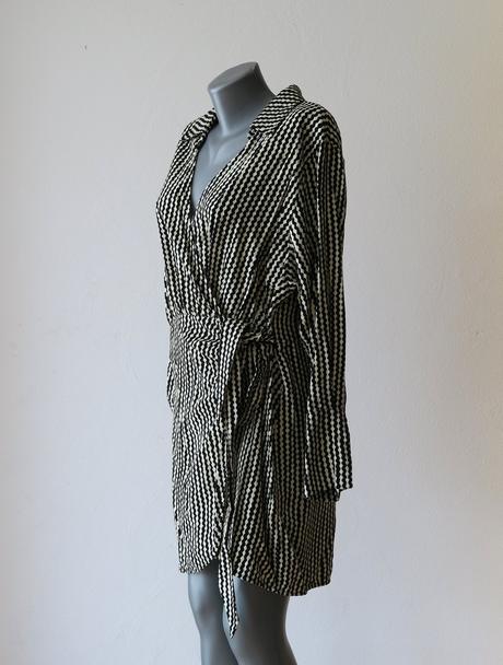 Dámske zavinovacie šaty, h&m,l