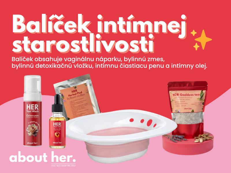 Balíček intímnej starostlivosti AboutHer Balíček intímnej starostlivosti AboutHer