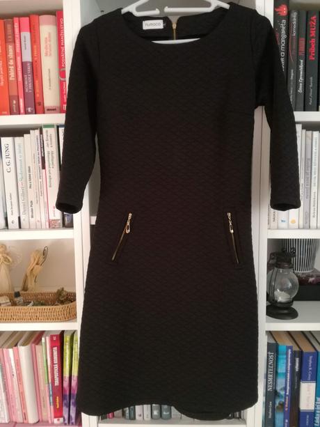 Krásne čierne šaty, zahraničná značka - numoco, s