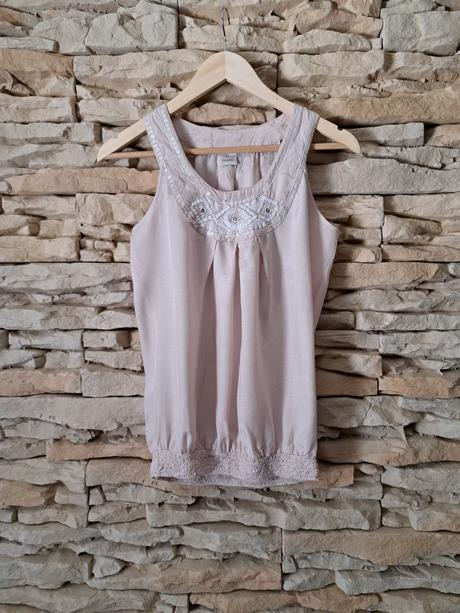 Béžový top camaieu, camaieu,s