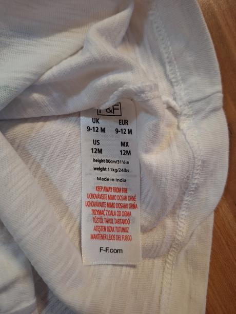 Tričko, f&f,80