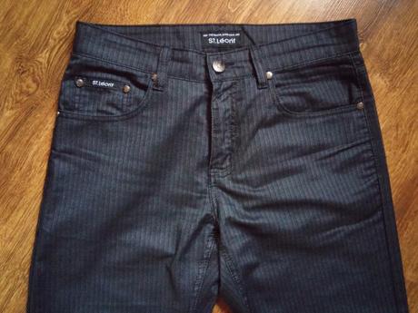 Športovoelegantné pánske nohavice - top stav, m