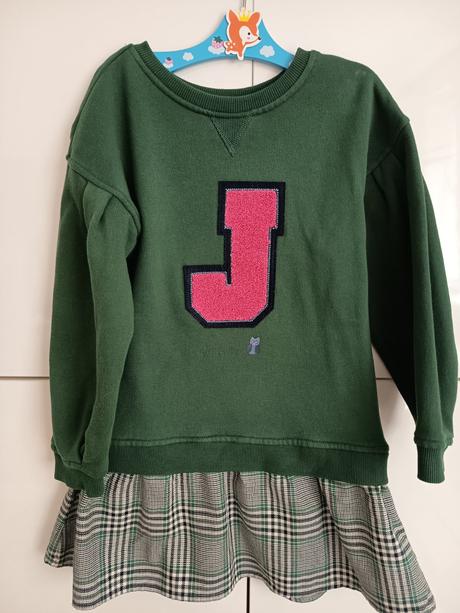 Nové mikinove šaty 12/128 tchibo, tchibo,122