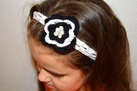 Módne čelenky s kvetom, 