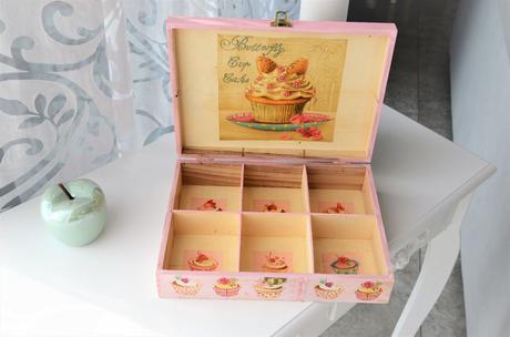 Veľký čajový box-muffin, 