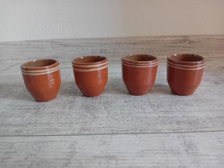 Hlinené štamperliky 4kusy, 