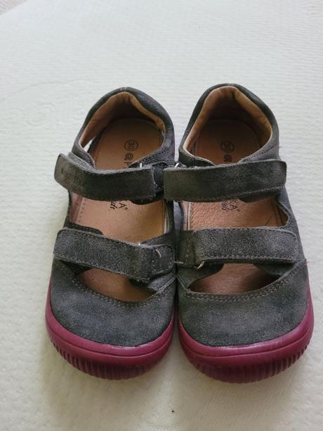 Protetika barefoot sandale veľ.30 šedo-ružové, protetika,30