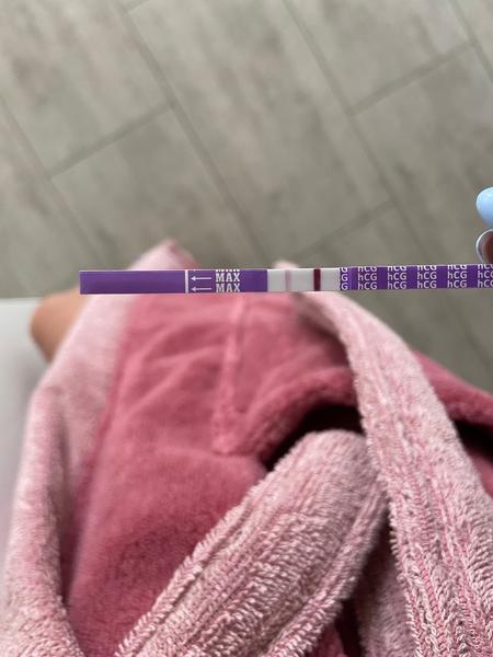 Duch na tehotenskom teste. Je to tam?