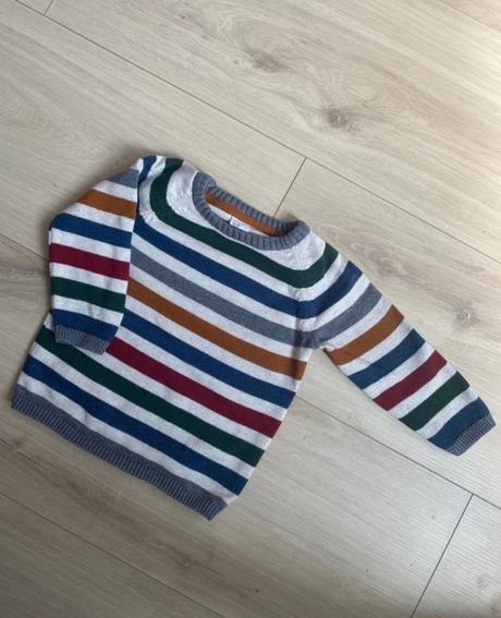 Farebny svetrik, h&m,74