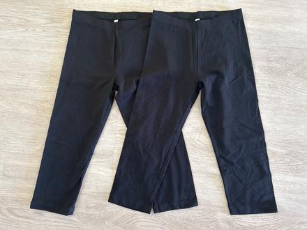Dievcenske bavlnene 3/4 leginy vel. 140, palomino,140