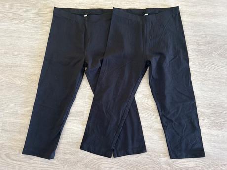Dievcenske bavlnene 3/4 leginy vel. 140, palomino,140