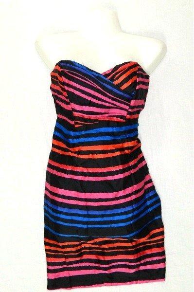 Elastické korzetové šaty h&m veľ. 38, h&m,38