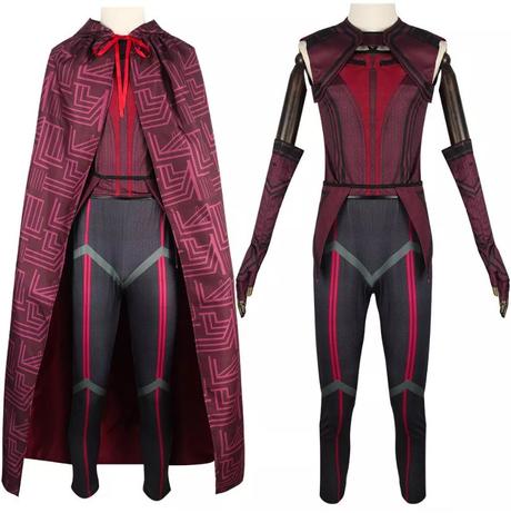 Novy karnevalovy kostym cosplay wanda vision,