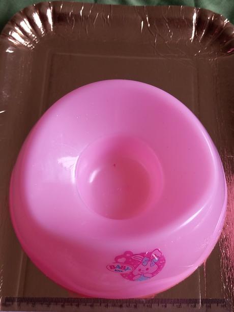 Nočník ružový baby love 15 cm, 