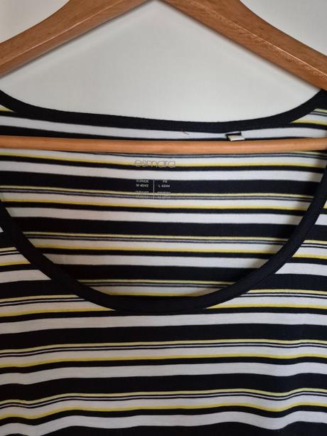 Pásikové letné šaty bez rukávov, esmara,m