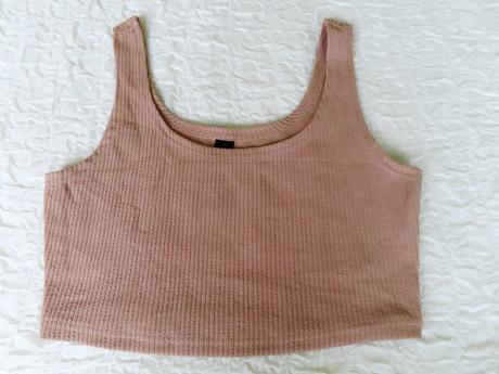 Terranova lurexový cropptop veľ.m + shein zadarmo, terranova,m