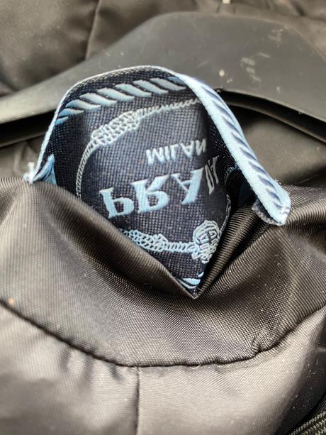 Prada nylon hooded jacket, prada,36