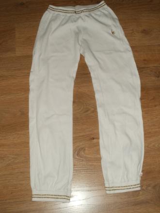 Biele tepláky le coq sportif, s