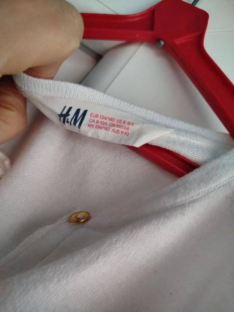 Svetrík pre dievčatko 134/140, h&m,134