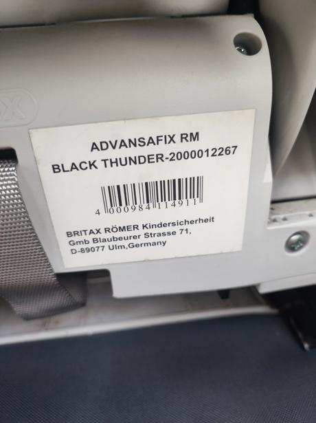 Autosedačka britax romer advansafix rm, britax