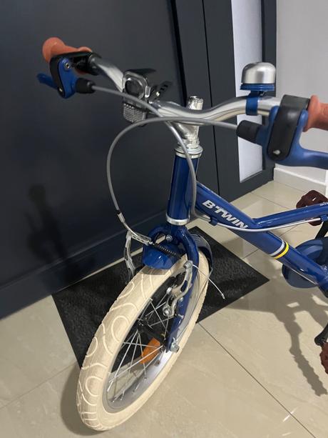 Detský hliníkový 16- palcový bicykel btwin, 16