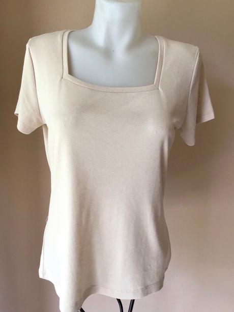 Bavlnené makkucké tričko /45, m&co,44