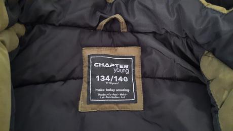 Zimná khaki bunda, takko,134