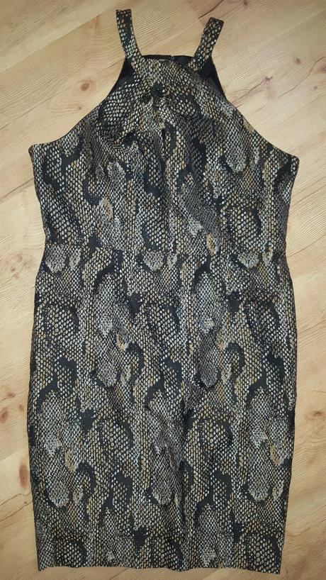 Šaty s hadím vzorom, h&m,44
