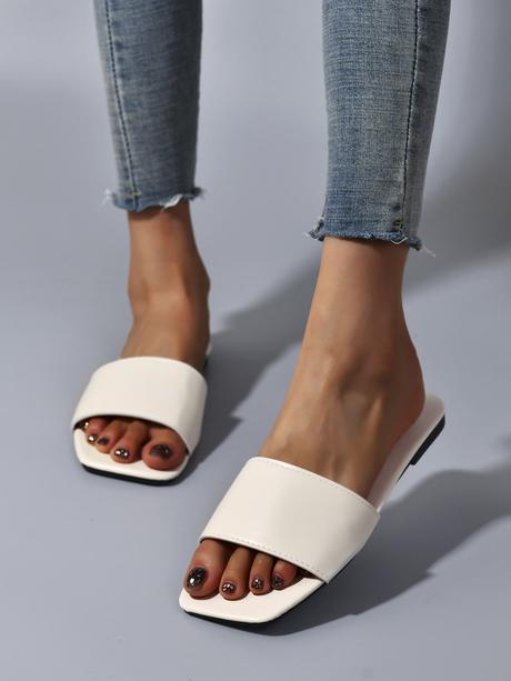 Biele šľapky, 35 - 41