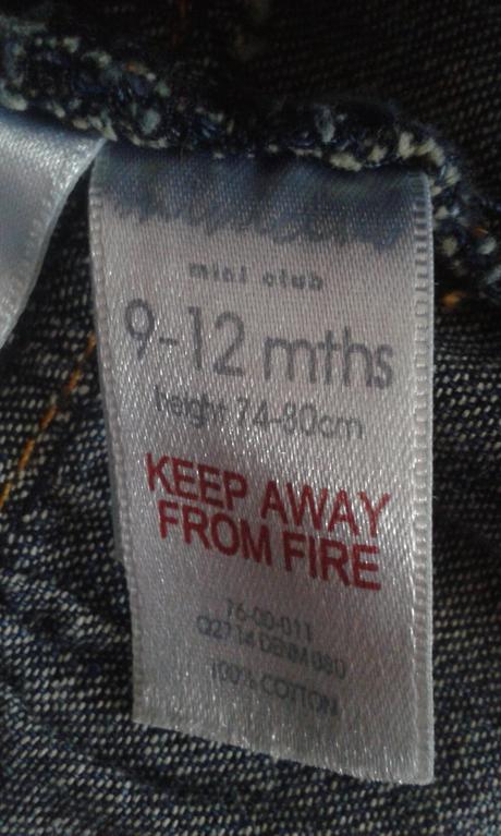 Suknička riflová, miniclub,74