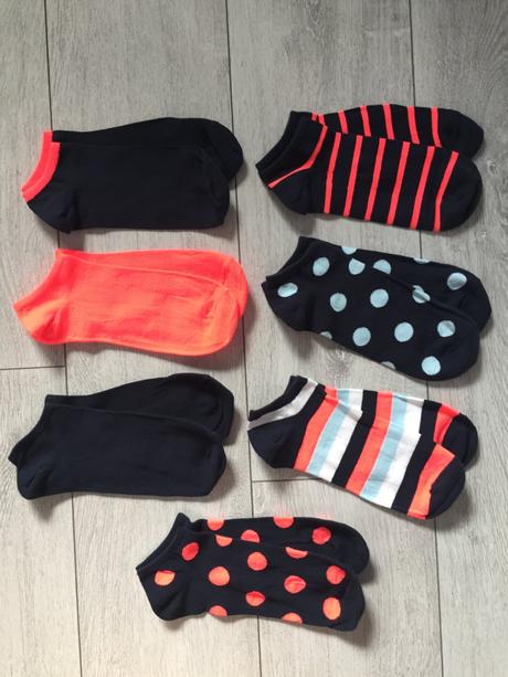 Dievcenske ponozky 7 ks, vel. 43/45, h&m,42