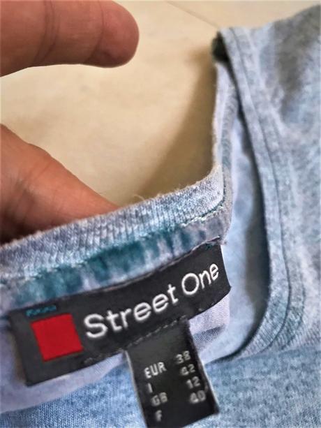 Tenké dlhšie triko, street one,xl