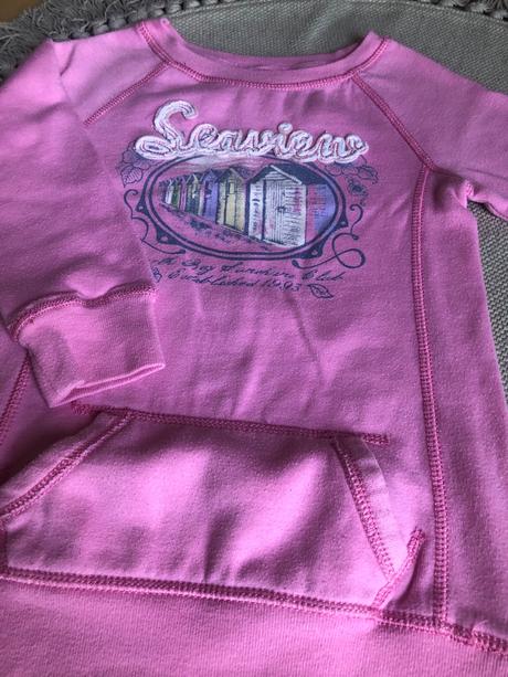 Mikina predĺžená, h&m,110