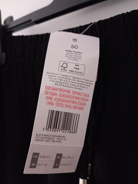 Letné padave nohavice, f&f,50