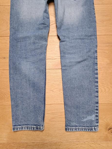 Relaxe fit potrhané rifle h&m veľkosť 8-9 rokov, h&m,134