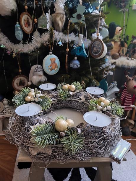 Adventný veniec podsvietený, 