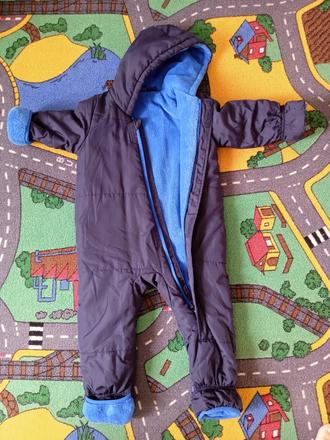 Oteplovačky (overál) 74/80, lupilu,74