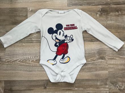Body mickey dlhý rukáv, disney,86