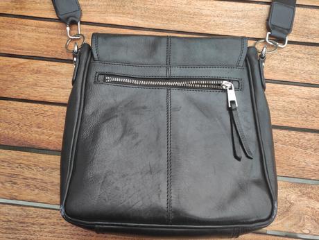 Pánska kožená crossbody the bag (kara),