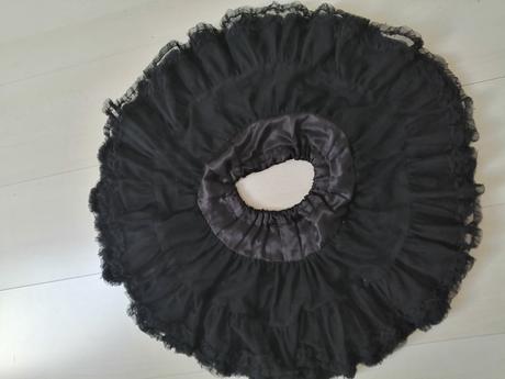 Suknicka pre dievčatka volanova, cierna vel 104, name it,104