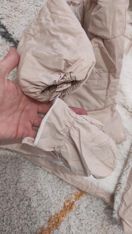 Bunda s rukavicami zara, zara,104