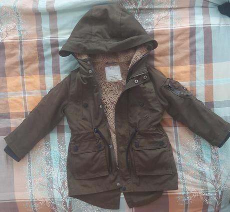 Prechodná bunda predlžená, zara,110