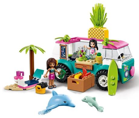 Lego friends "pojazdný džúsový bar", 