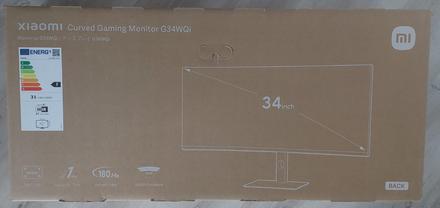 Xiaomi curved gaming monitor g34wqi, xiaomi