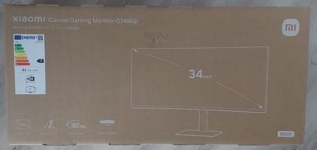 Xiaomi curved gaming monitor g34wqi, xiaomi