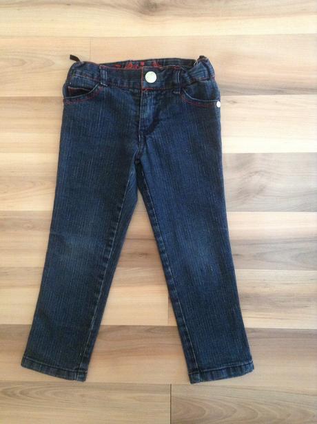 Slim rifličky, 1 1/2-3r., denim,98