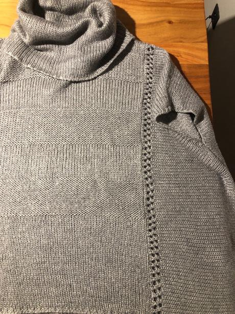 Rolák - pulover - pončo, s