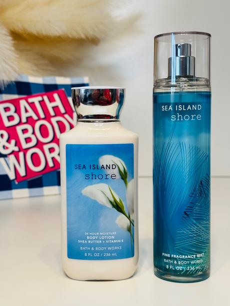 Bath & body works sea island shore mlieko a sprej, 